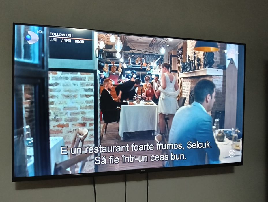 TV Led smart 4K UHD 108 cm nou garanție