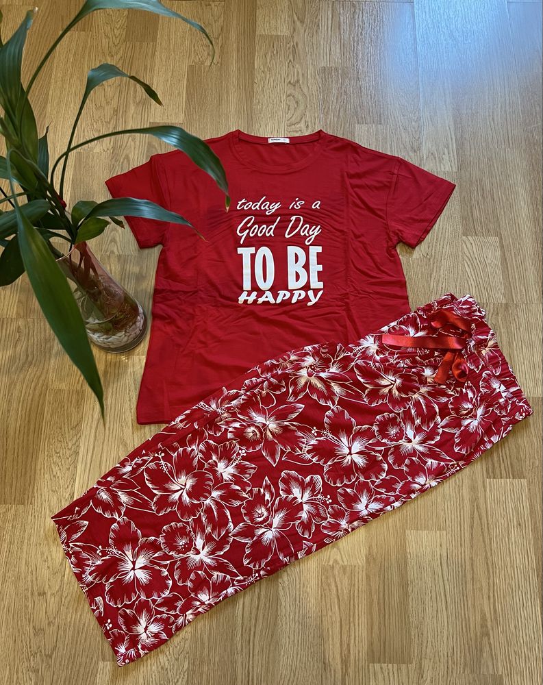 Pijama femei rosie