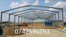 Vand hale structura hala metalică 15x40si 12x30h4