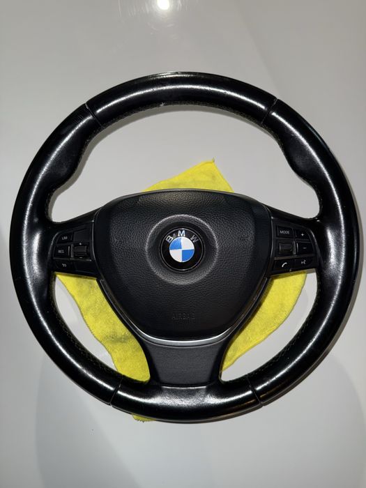 Volan BMW F10 F11 LCI Original + Airbag Testat BMW + Butoane