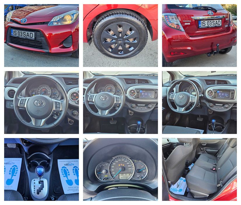 Toyota Yaris 2013 1.5 Hybrid 100 CP euro 5 automata / RATE fara avans