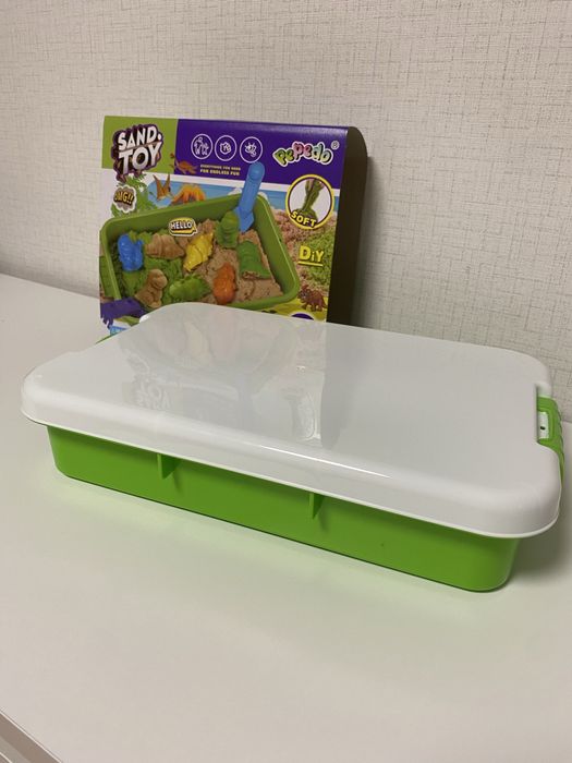 Креативен комплект кинетичен пясък и формички 3D Животни