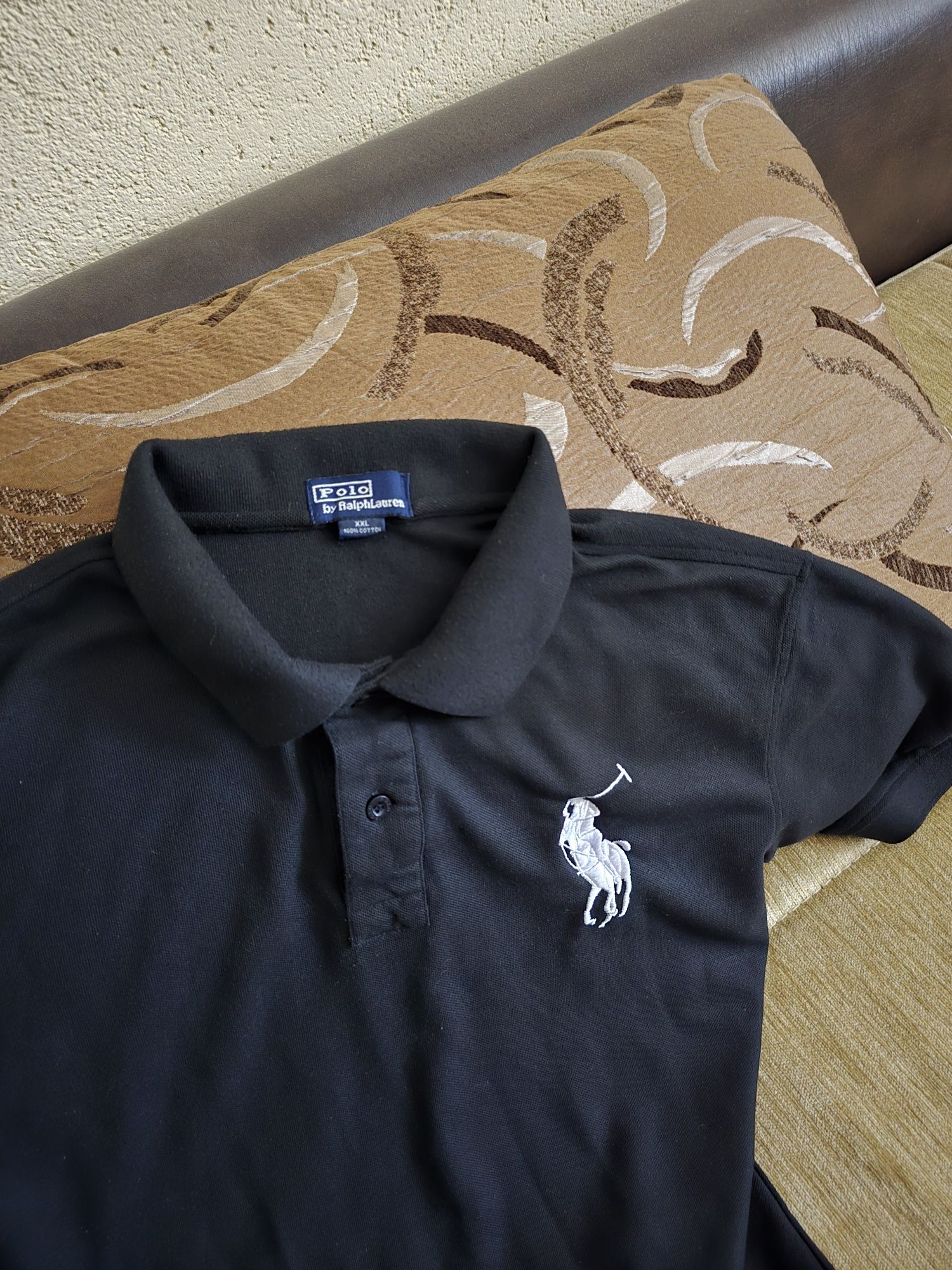 Мъжка тениска с яка Polo Ralph Lauren