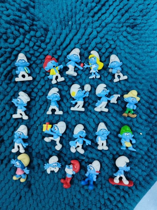 Colecție completa 20 buc  strumfi ștrumfii kaufland smurfs