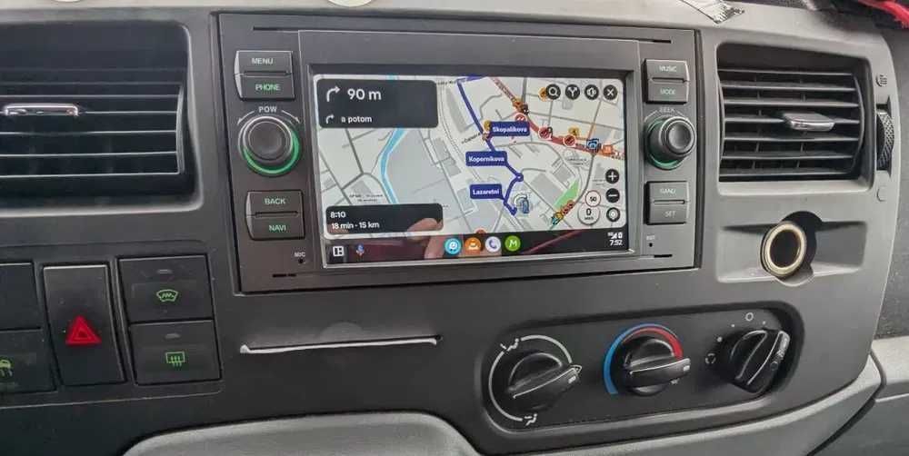 Navigatie 1-8GB Android Ford Focus 2 KUGA Transit Fiesta C max Carplay