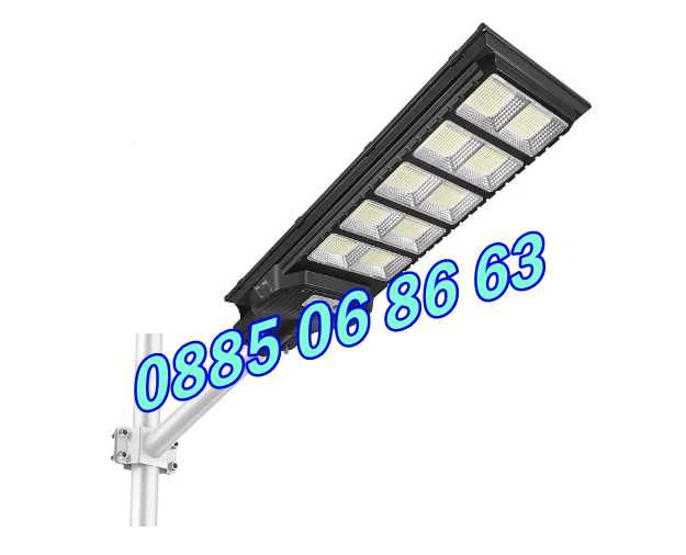 Улична соларна лампа 2000W с 10 секции, градинска соларна лампа 2000W