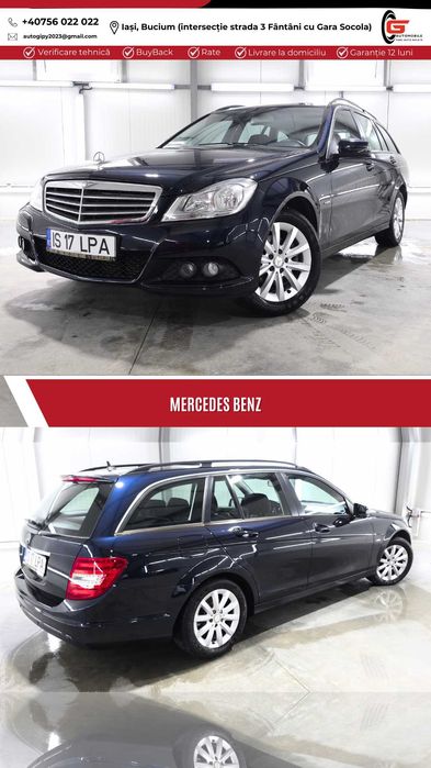 MERCEDES-BENZ C200 CDI Fab2012 Navi Climatronic Jante Înmatriculat RO