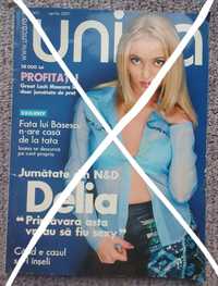 Revista Unica nr 41 , aprilie 2001, Delia Matache, Ioana Basescu, Heid
