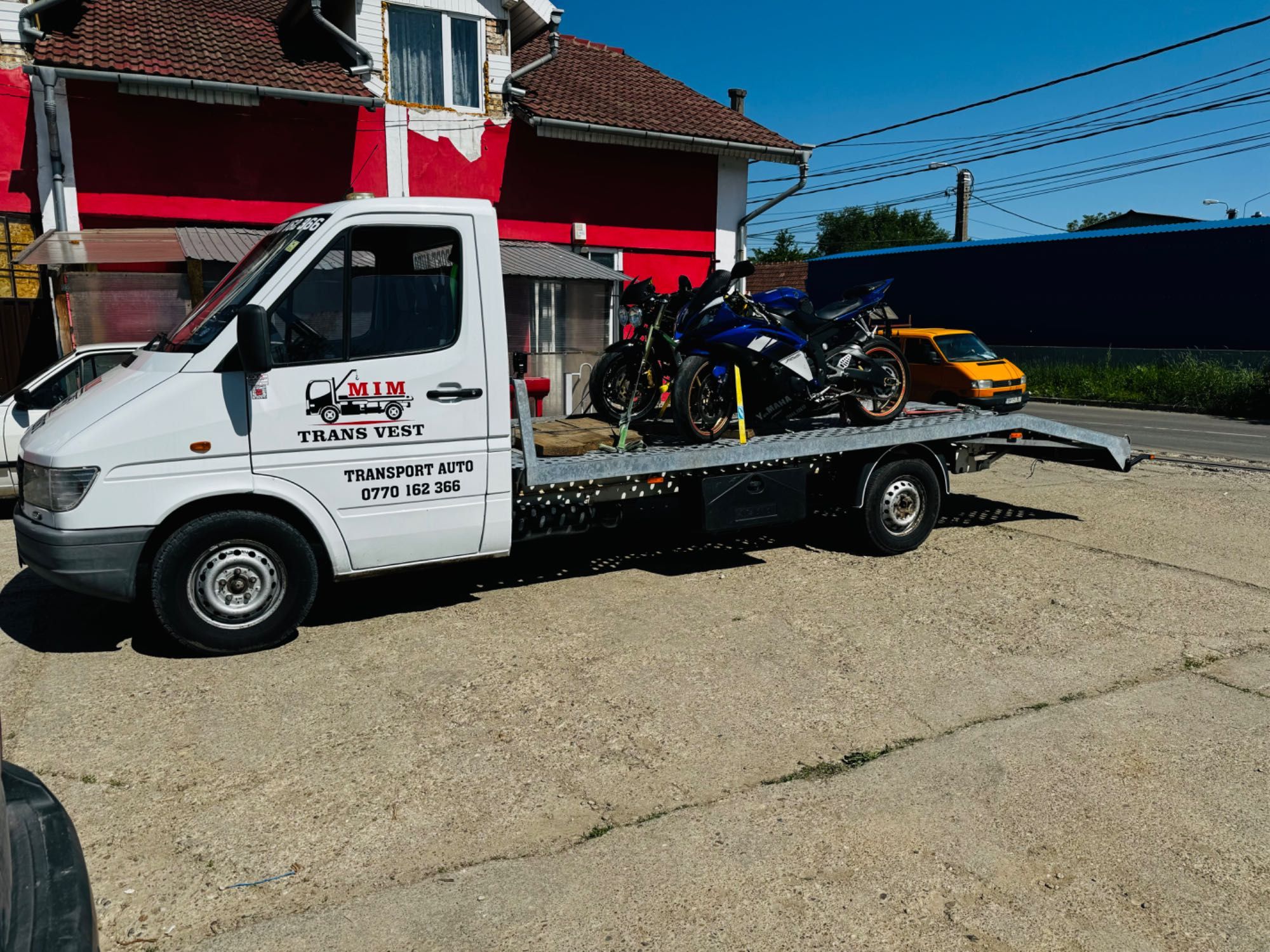 Tractari auto- trailer