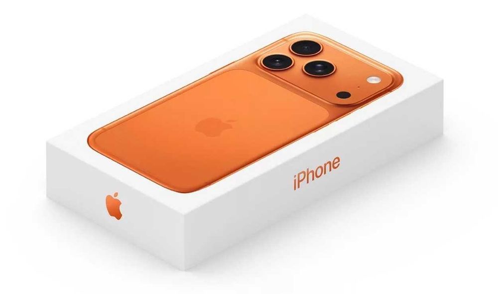 Iphone 17 pro max 512, orange eSim LL/A Новый в коробке, запечатан США