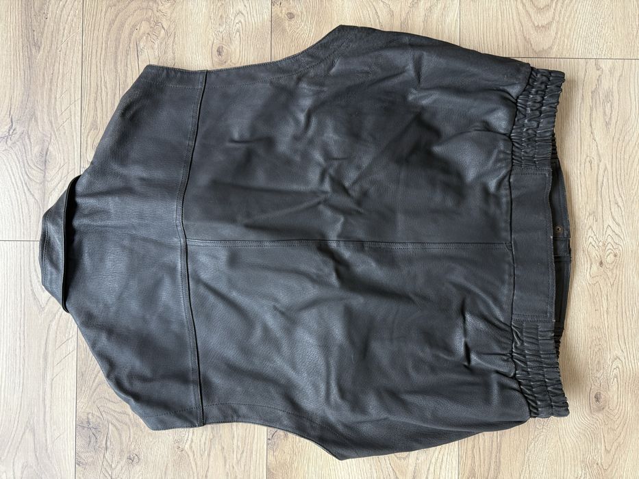 Vesta Piele Naturala cu Buzunare 90s Barbati | Marime XL XXL