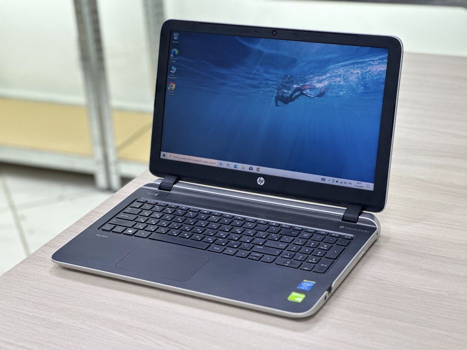 Ноутбук HP / i5-4gen / Geforce 740M / SSD + HDD / 8gb ОЗУ / kaspi 12M