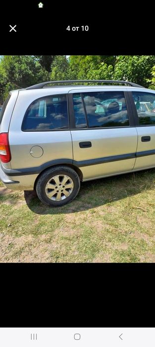 Продавам на части Опел зафира 2.0д 101кс