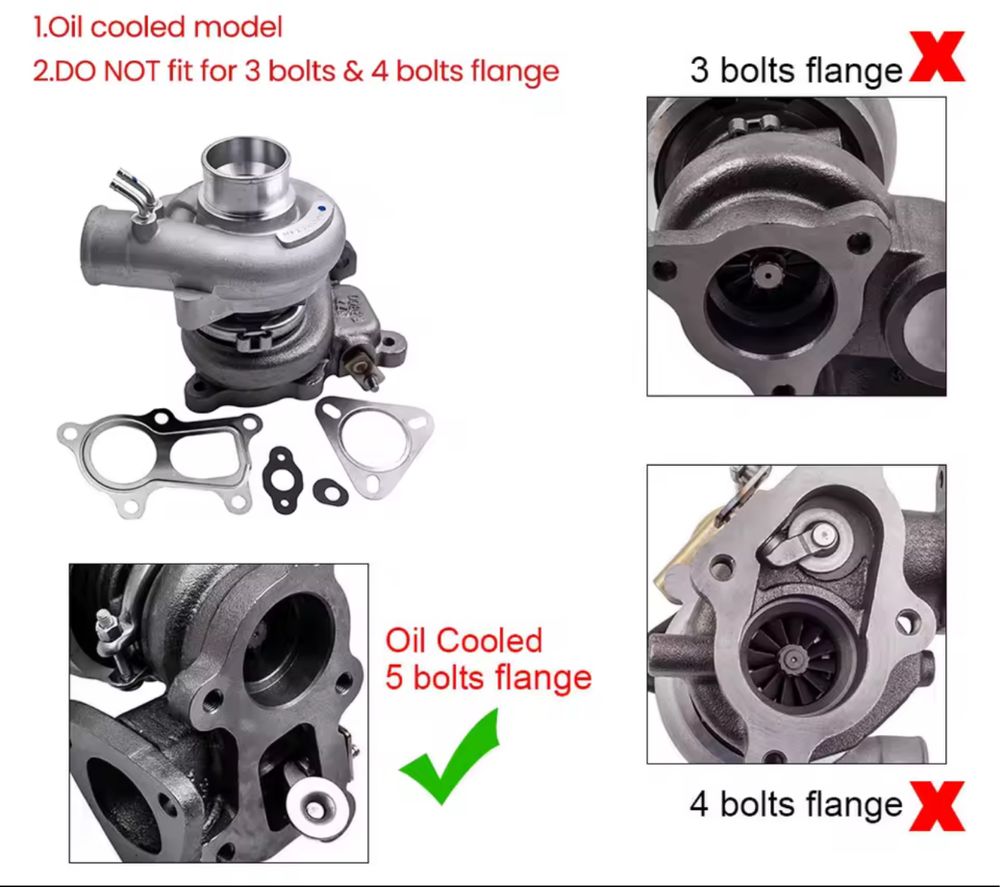 Turbo Compresor Turbina Turbosuflanta Mitsubishi Pajero Triton 2.5D