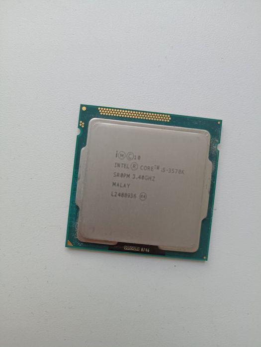 Процессор I5-3570k новый (с разгоном)