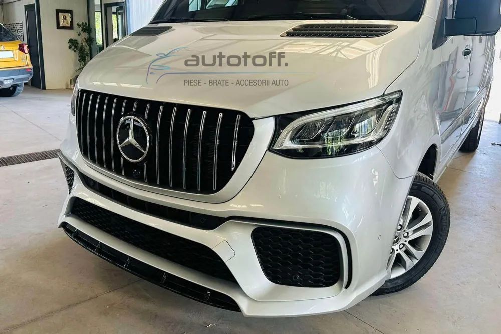 Pachet exterior compatibil cu Mercedes Sprinter W907 W910 (2018+) 63 AMG Design