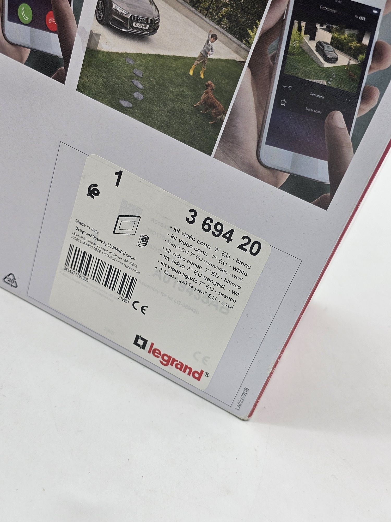 Oferta! Videointerfon Color Legrand Easykit 369420 Lcd 7”, Accesorii I