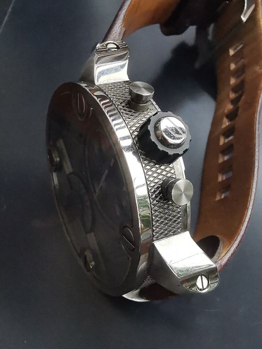 Ceas Diesel Dual Time 52 mm Quartz