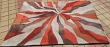 Covor multicolor tenta Orange