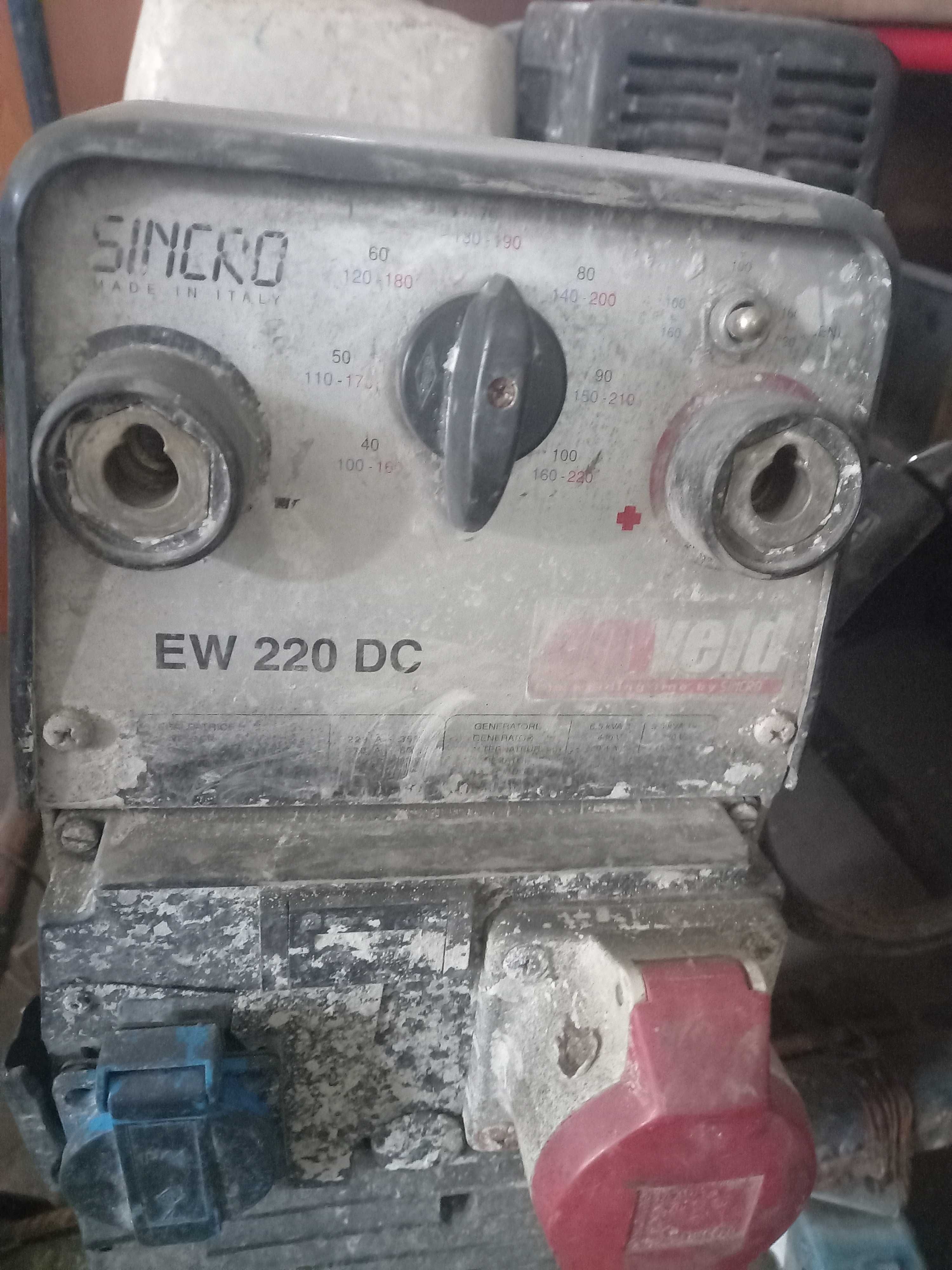 Generator curent  +sudura 220 +380 v motor honda