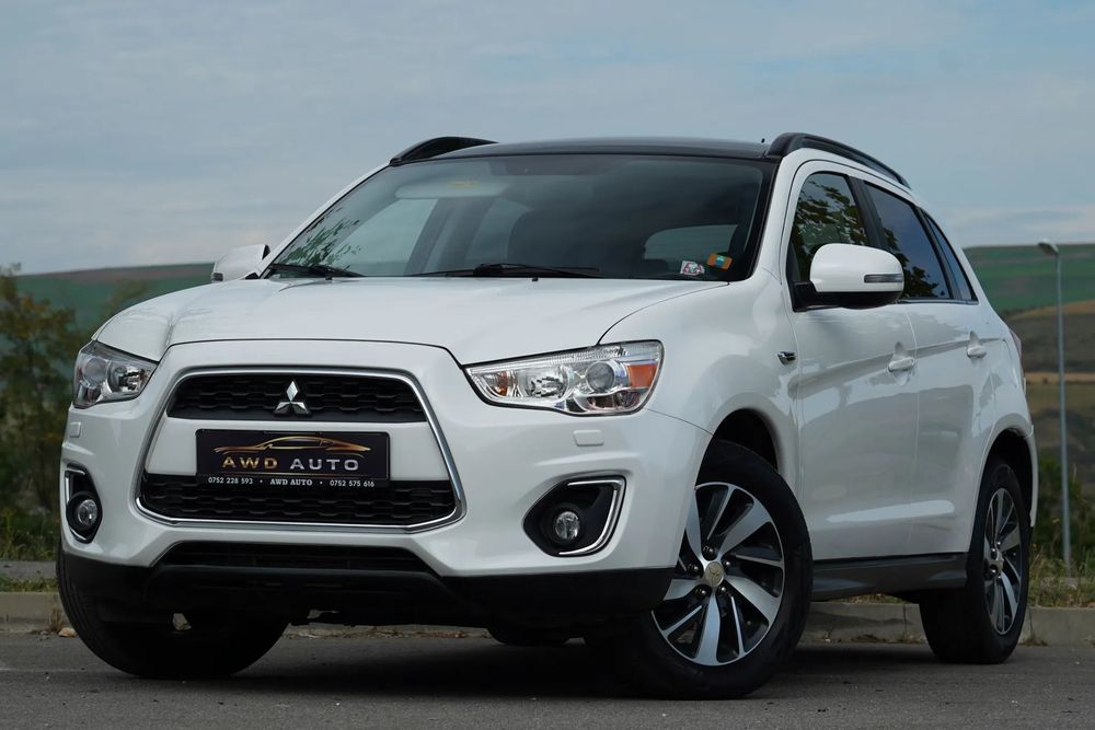 Mitsubishi ASX Intens I4WDI Pano IXenon IAlb perla I GARANTIE 12 luni I RATEI REVIZIE