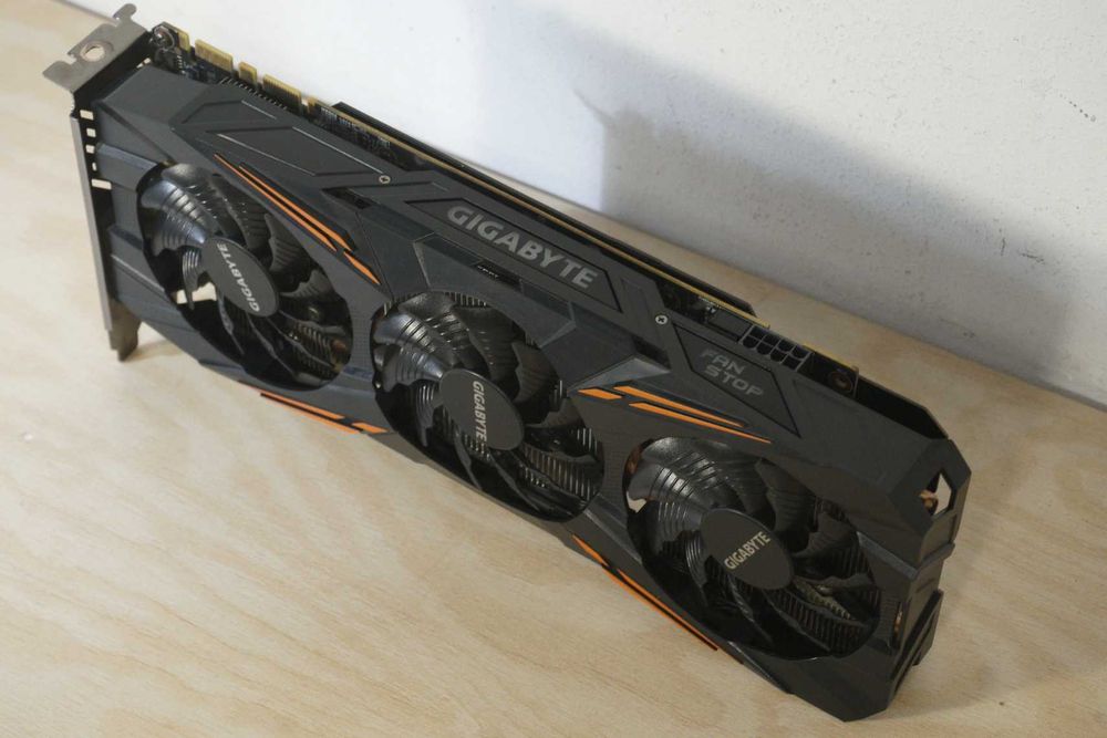 Видеокарта, GPU Nvidia GTX 1070 Ti GIGABYTE G1 Gaming 8GB Вкл. ДДС
