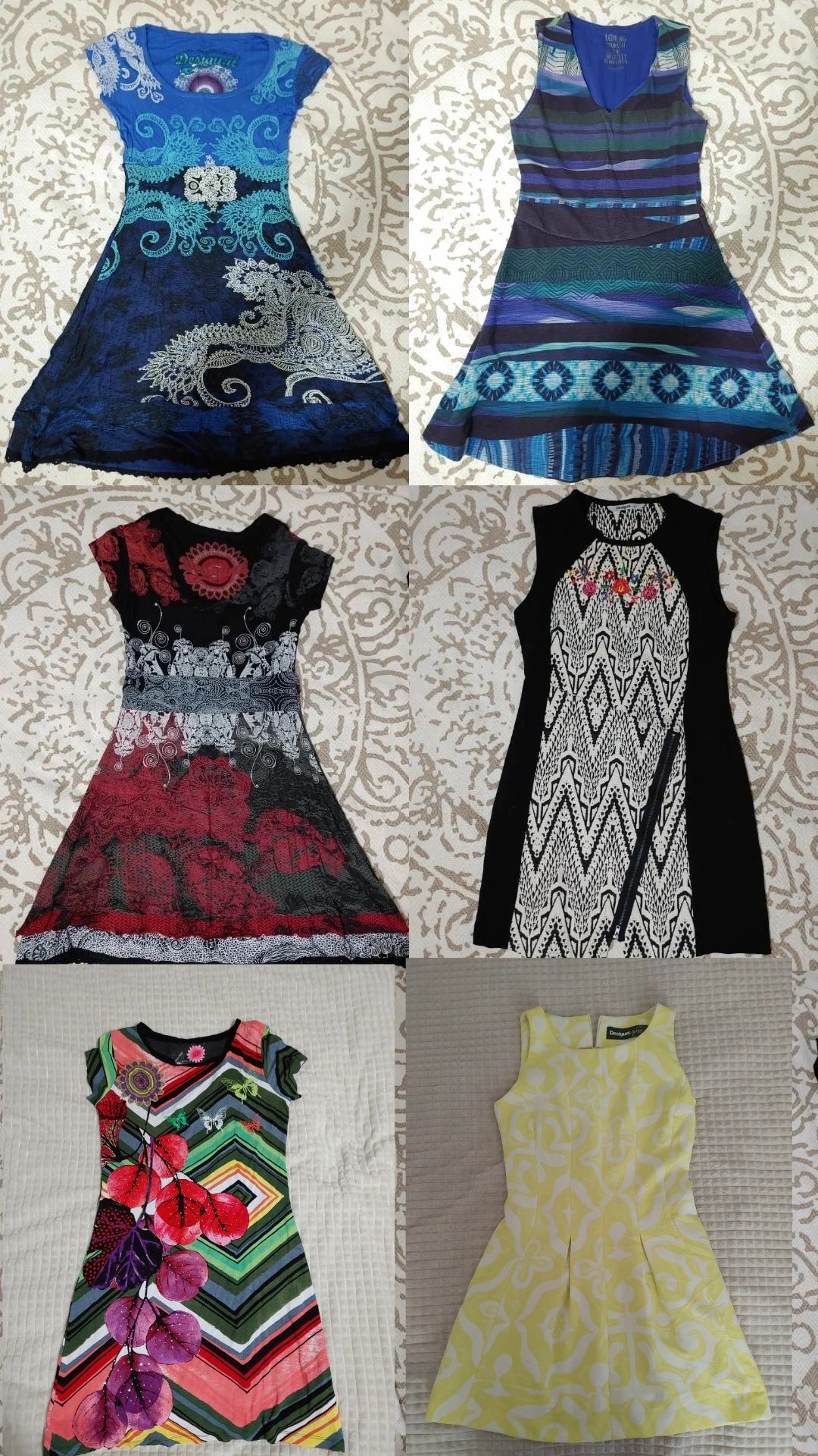 Оригинални летни рокли Desigual и други. Различни модели