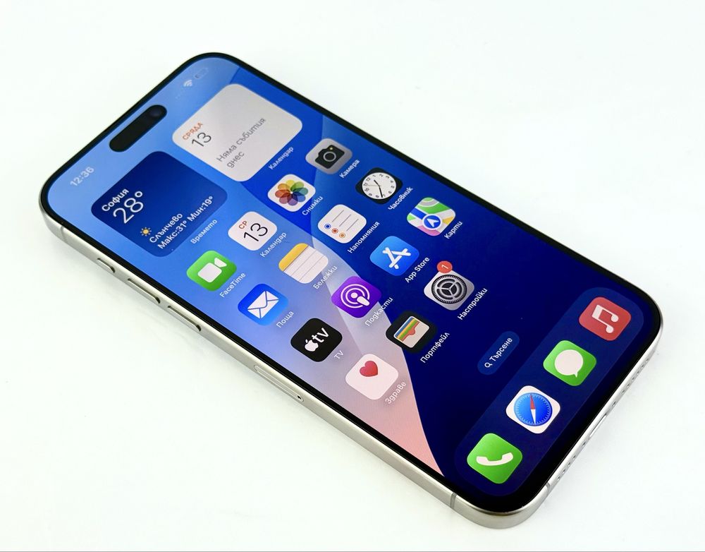 Apple iPhone 15 Pro Max 256GB Natural Titanium Отличен! Гаранция!
