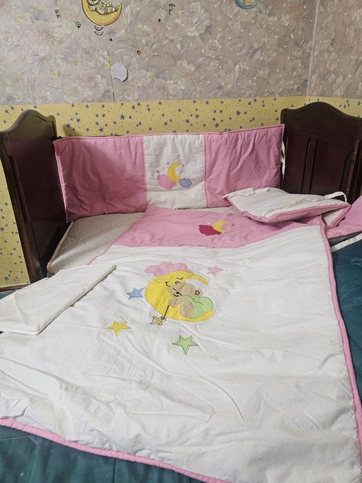 Бортики для детской кроватки