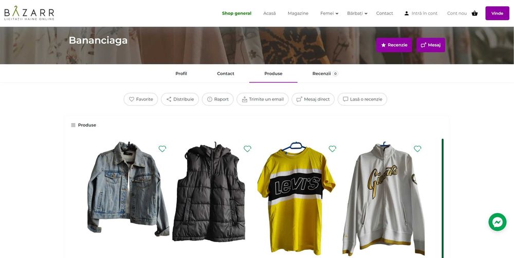Site-uri prezentare & magazine online Wordpress / Shopify / Merchant