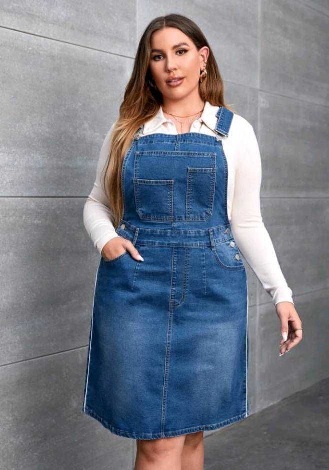 Orice Marime ! Gama larga Modele  Sarafane Blugi stretch Denim