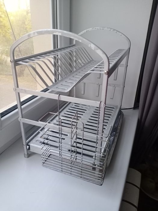 Сушилка для посуды алюминиевая