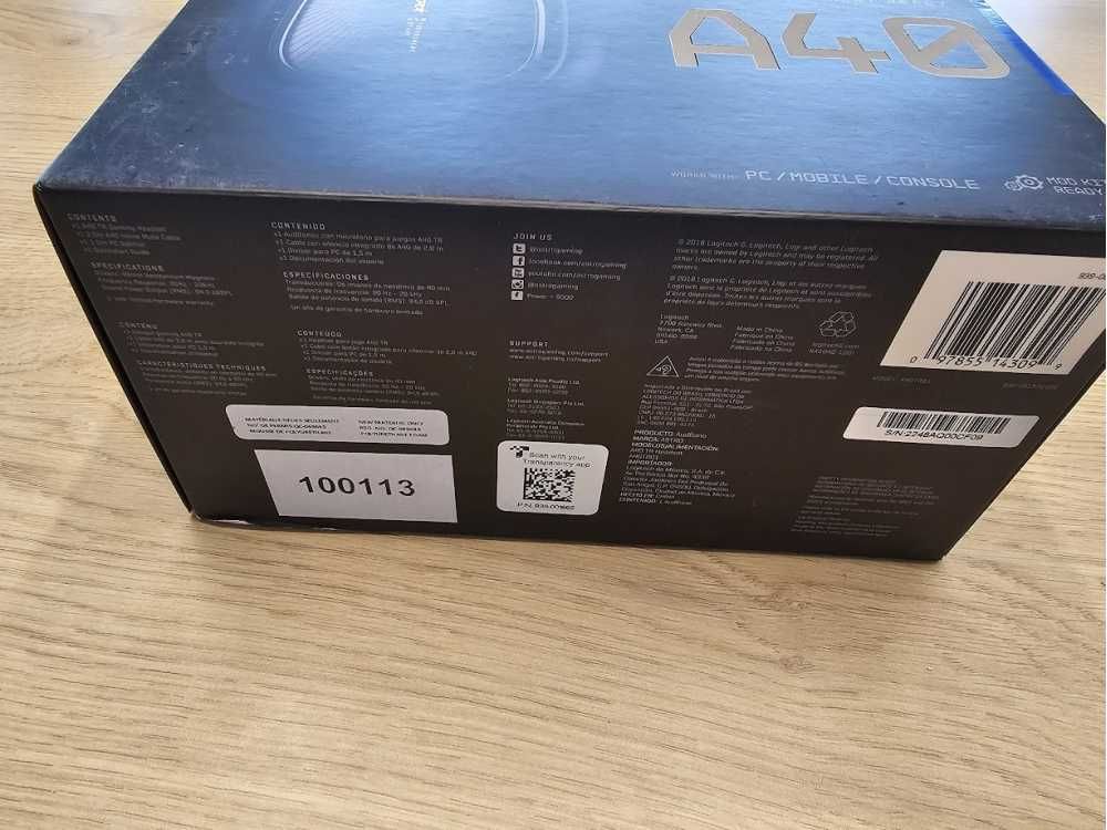 Слушалки Astro A40 TR X-Edition, микрофон, сменяем микрофон, геймърски