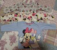 Set 3 bluze Disney fetițe  3/6 luni