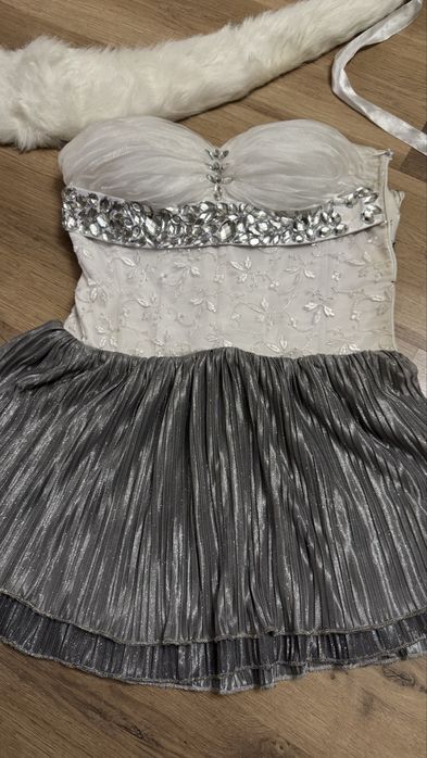 Костюм снегурочки (современный)