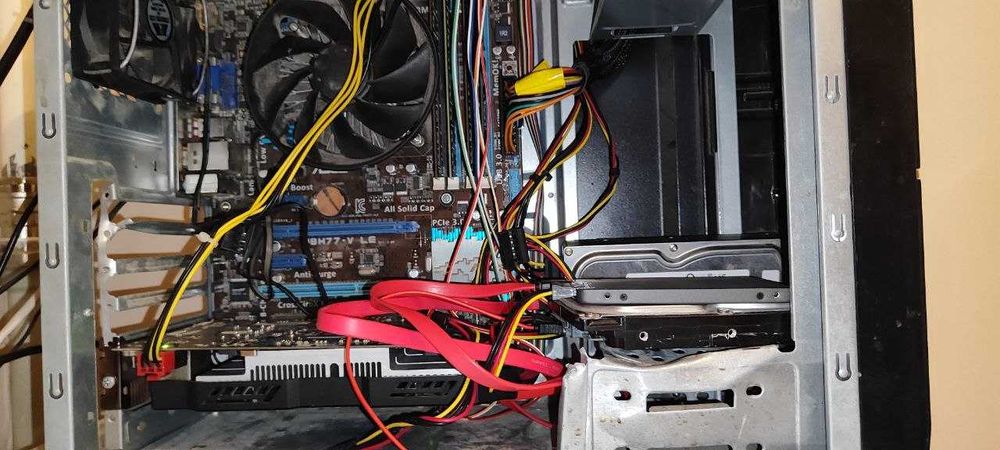 компьютер пк 750ti процесор I3-3210 RAM 16gb