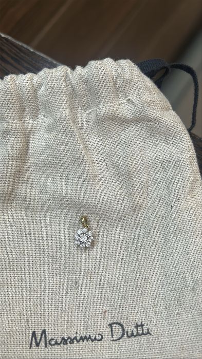 Кулон с бриллиантами 750 пробы