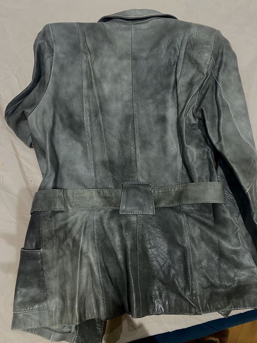 Vand geaca piele dama gri