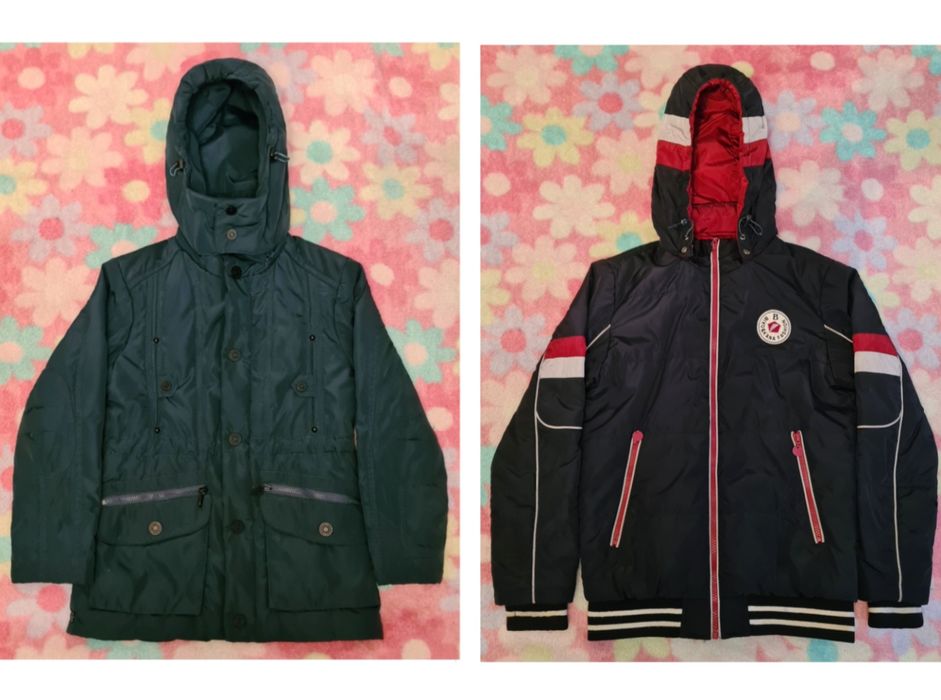 Куртки демисезонные на мальчика в отличном состоянии