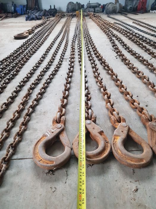 Lanț 4 șiruri ridicare sarcini macara zală 14 mm 10mm