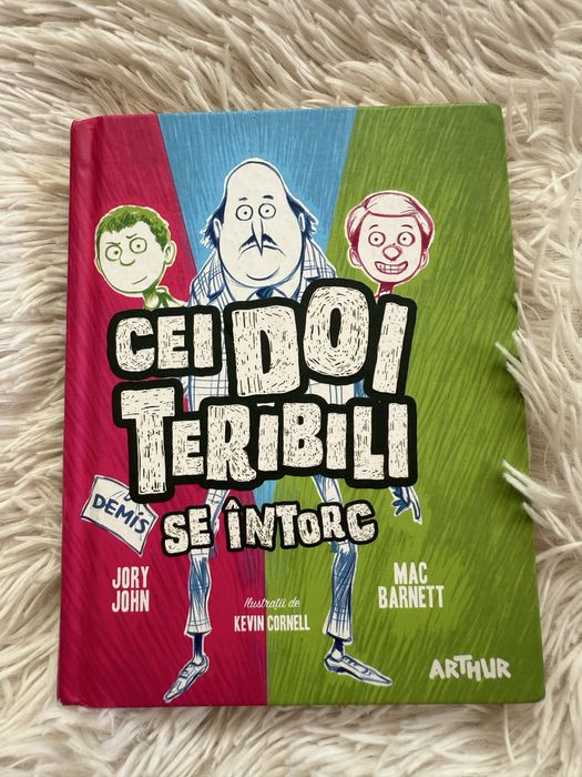Cartea Cei doi teribili se întorc” – Jory John & Mac Barnett