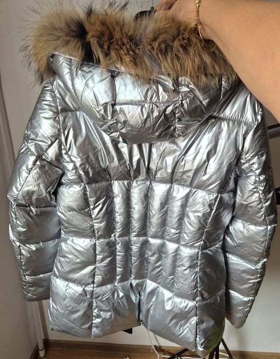 Geaca de iarna dama cu blana naturalla