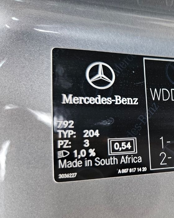 Usa mercedes w205