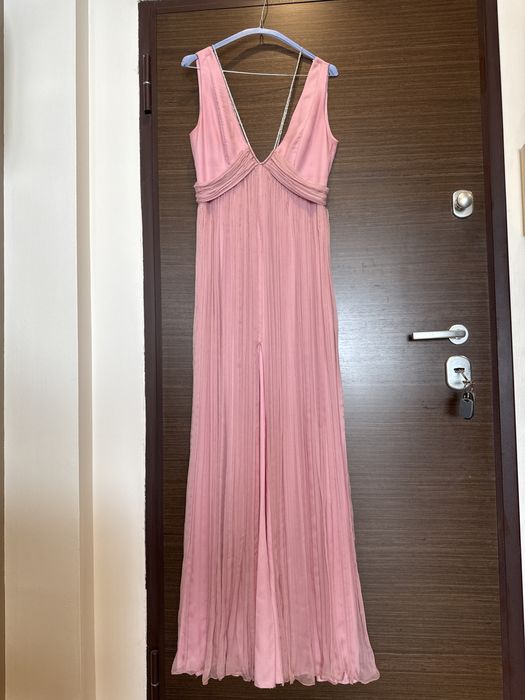 Rochie lunga eleganta, matase naturala Nissa