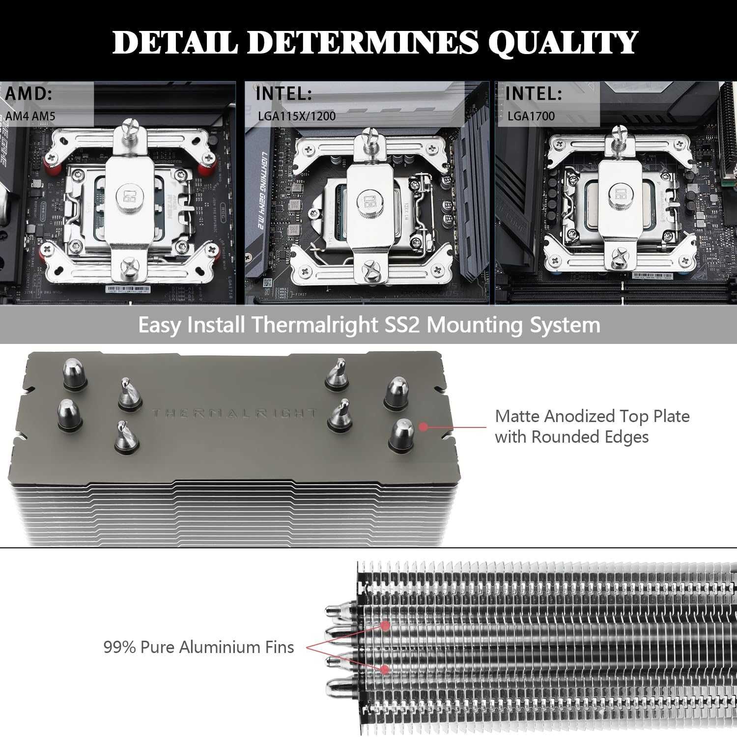 Cooler procesor CPU Aer Thermalright Assassin Spirit 120 V2,AMD Intel