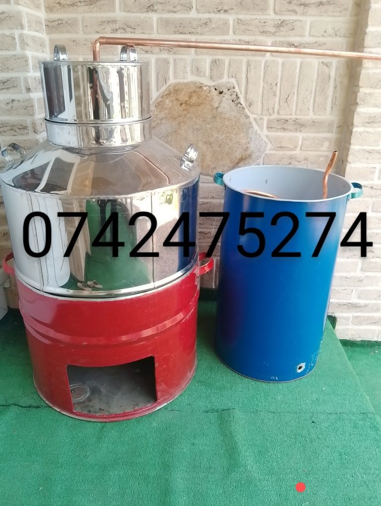 Cazan Tuica din Inox,60 &120 litri+Accesorii