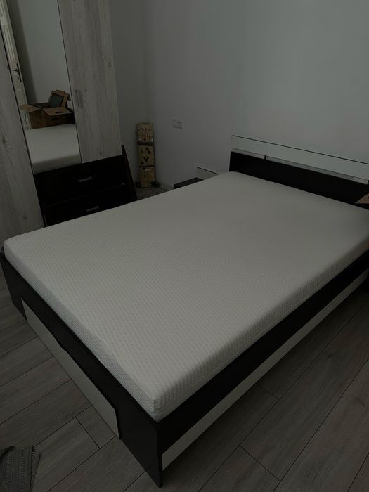 Saltea spumă 140x200 WELLPUR GLOMMA GF30 alb