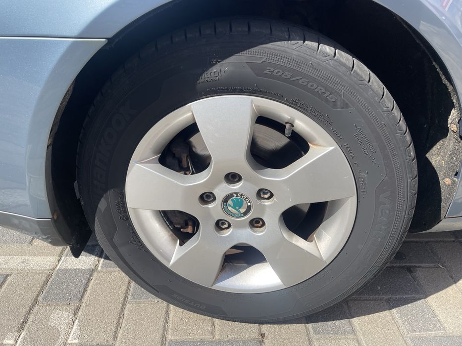 5x112 R15 Jante aliaj cauciucuri 205/60 R15