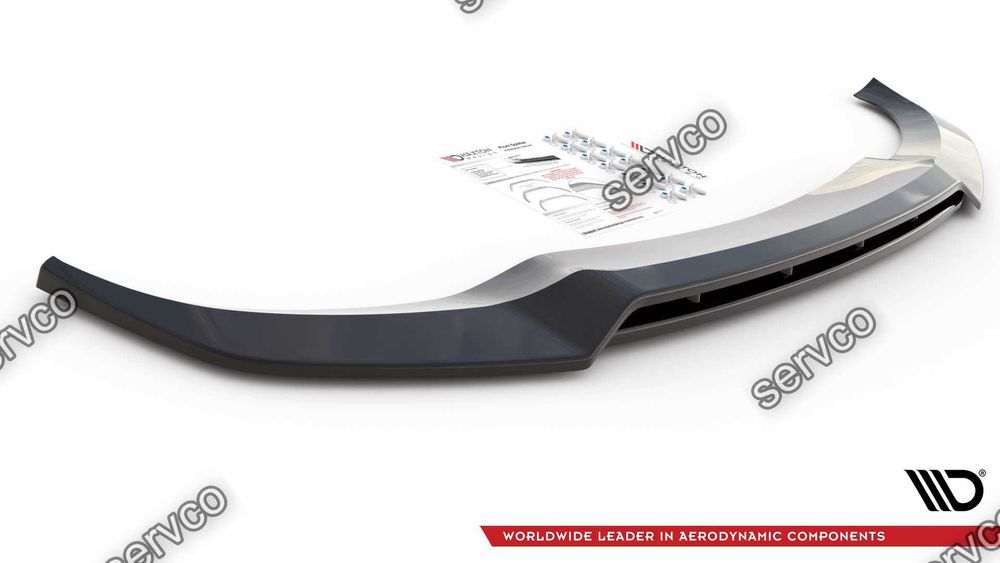 Prelungire splitter bara fata Bmw X6 M-Pack G06 2019- v2 Maxton Design
