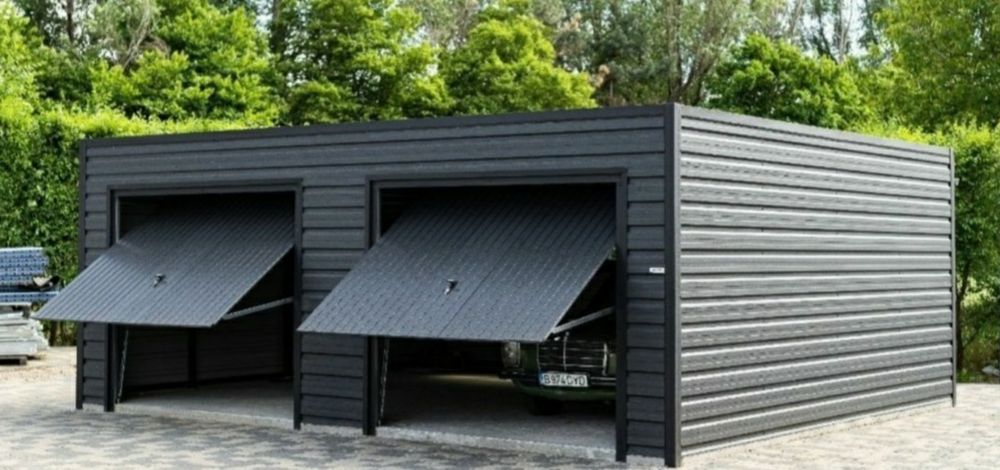 Garaje metalice din containere modulare